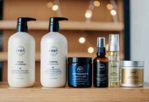 recommended hair care products after prp treatment