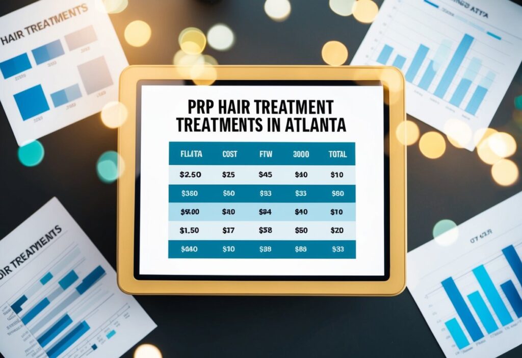 regional comparison of prp hair treatment costs in atlanta